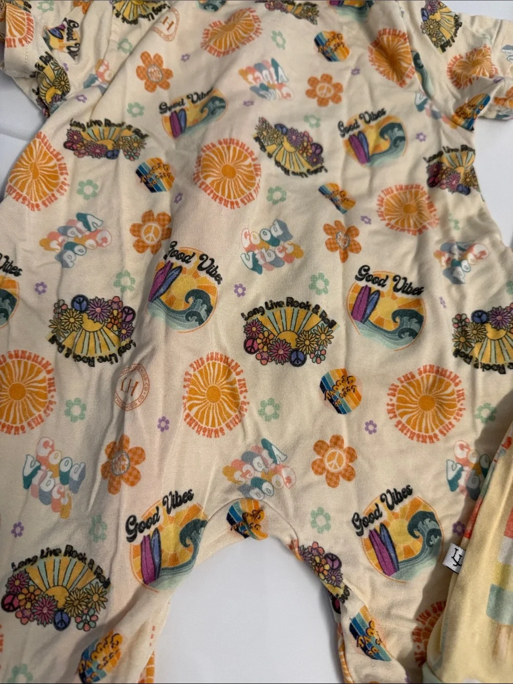 Bamboo rompers/ shortie pajamas
